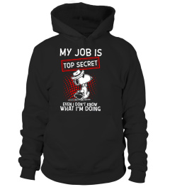 MY JOB IS TOP SECRET