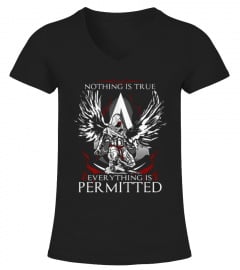 Best Assassin's Creed Permitted front Shirt