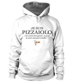 JE SUIS PIZZAIOLO C'EST UN PEU COMME ÊTRE GYNÉCO TU PEUX LA SENTIR MAIS PAS LA BOUFFER TSHIRT HUMOUR JB5 COLLECTION