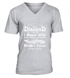 Disnerd I Live In A Magical World Awesome Disney T-Shirt