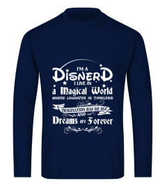 Disnerd I Live In A Magical World Awesome Disney T-Shirt