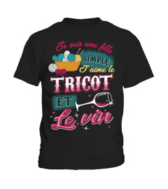 J'aime le tricot et le vin