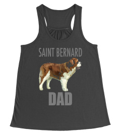 SAINT BERNARD DAD DOG LONG SLEEVE SHIRT