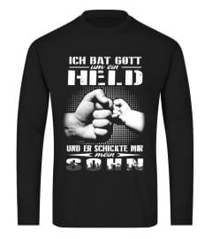 Ich bat gott um ein Held