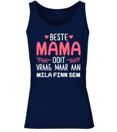 BESTE MAMA OOIT GEPERSONALISEERDE TSHIRT