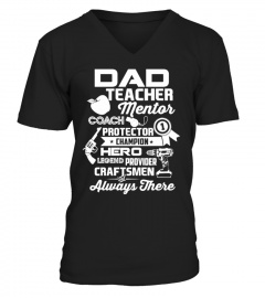 DAD Teacher Legend Hero t shirt