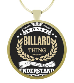 BILLARD - It's a BILLARD Thing