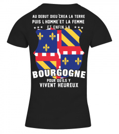 T-shirt Bourgogne - meilleur endroit
