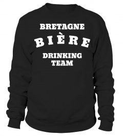 T-shirt Bretagne Bière Drinking Team