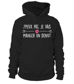 T-shirt je vais manger un donut