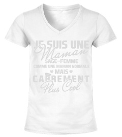 T-shirt Maman Sage-Femme