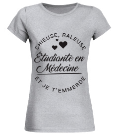 T-shirt Étudiante Médecine  Chieuse