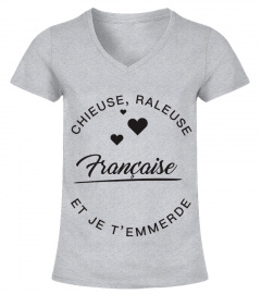 T-shirt Française  Chieuse, raleuse