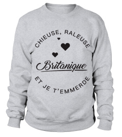 T-shirt Britanique  Chieuse, raleuse