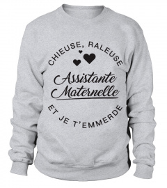 T-shirt Assistante Maternelle Chieuse