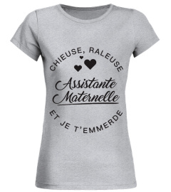 T-shirt Assistante Maternelle Chieuse