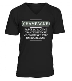 T-shirt Champagne Grande Histoire
