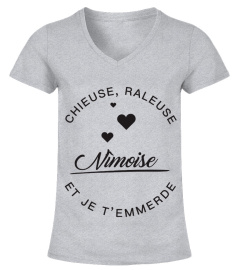 T-shirt Nimoise  Chieuse, raleuse