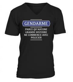 T-shirt gendarme Grande Histoire