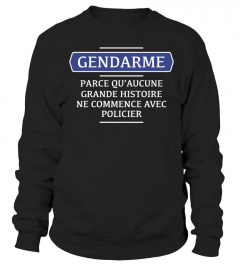 T-shirt gendarme Grande Histoire