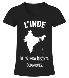 T-shirt Histoire Inde