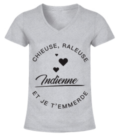 T-shirt Indienne  Chieuse, raleuse