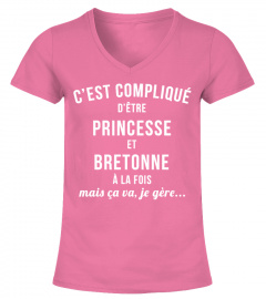 T-shirt Princesse et Bretonne