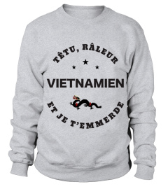 T-shirt têtu, râleur - Vietnamien
