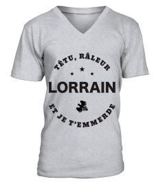 T-shirt têtu, râleur - Lorrain