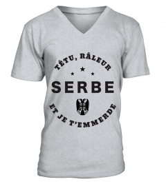 T-shirt têtu, râleur - Serbe