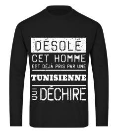 T-shirt Désolé Tunisienne