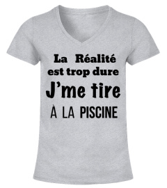 T-shirt Réalité - Piscine