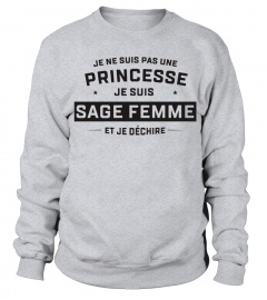 T-shirt Sage femme - pas princesse