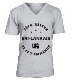 T-shirt têtu, râleur - Sri-Lankais