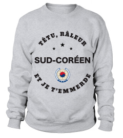 T-shirt têtu, râleur - Sud-Coréen