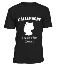 T-shirt Allemagne Histoire