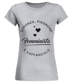 T-shirt Vaffanculo Femminista