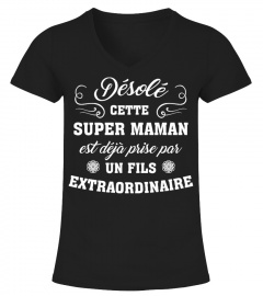 T-shirt Super Maman Fils