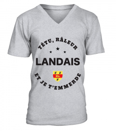 T-shirt têtu, râleur - Landais