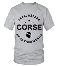 T-shirt têtu, râleur - Corse