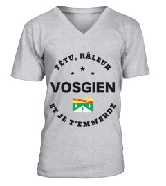 T-shirt têtu, râleur - Vosgien