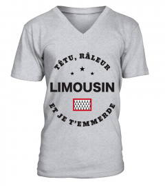 T-shirt têtu, râleur - Limousin