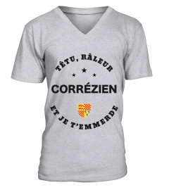 T-shirt têtu, râleur - Corrézien