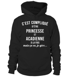 T-shirt Princesse - Acadienne