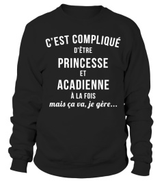 T-shirt Princesse - Acadienne