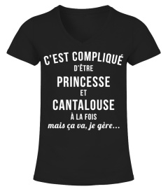 T-shirt Princesse - Cantalouse