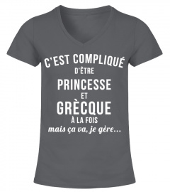 T-shirt Princesse - Grècque