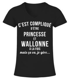 T-shirt Princesse - Wallonne
