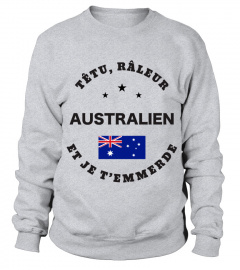 T-shirt têtu, râleur - Australien