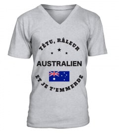T-shirt têtu, râleur - Australien